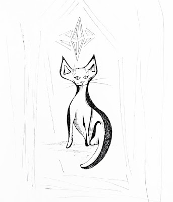 Cute Cat Drawing