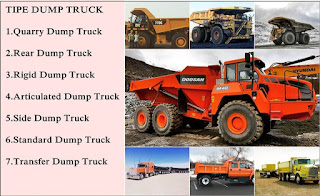 Definisi Dump Truck Dan jenis-jenis dump Truck