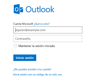 iniciar sesion outlook