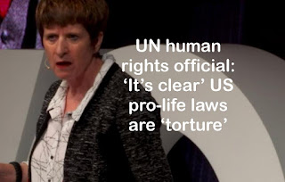 UN human rights official: ‘It’s clear’ US pro-life laws are ‘torture’