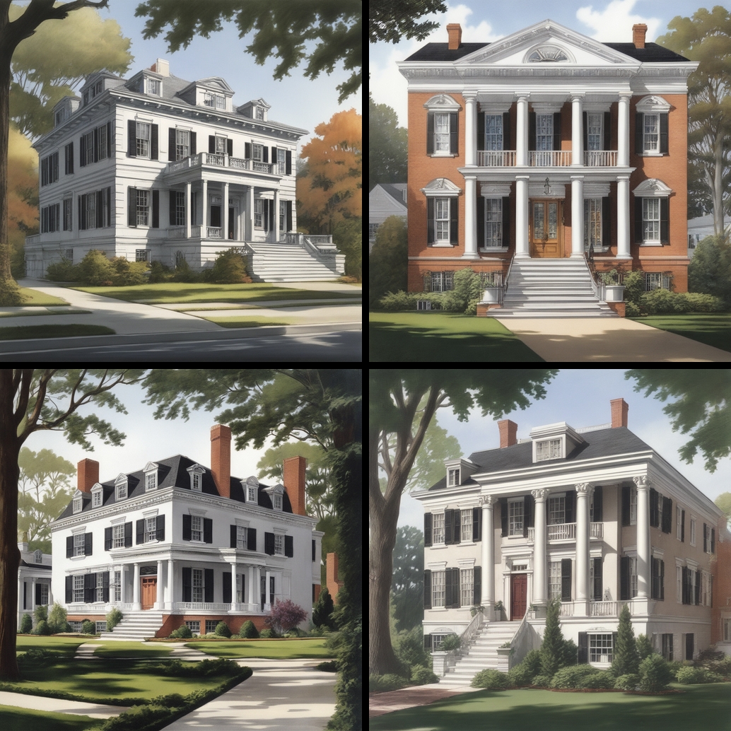 COLONIAL REVIVAL ARCHITECTURE 14