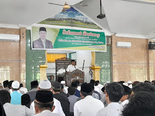 Imam Shalat Jum'at di Masjid Al Falah Taman Sari, Bang Zul Ingatkan Akhir Puasa Ramadhan Jadi Insan Muttaqin