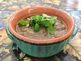 Instant Pot vegan lentil soup - no prep