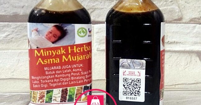 MINYAK HERBA ASMA MUJARAB PENAWAR ASMA & LELAH PALING 