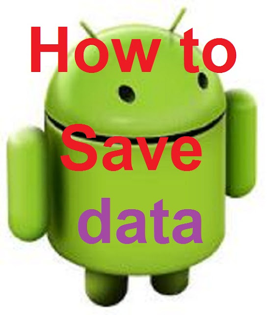 How to save android data and stop apps auto update