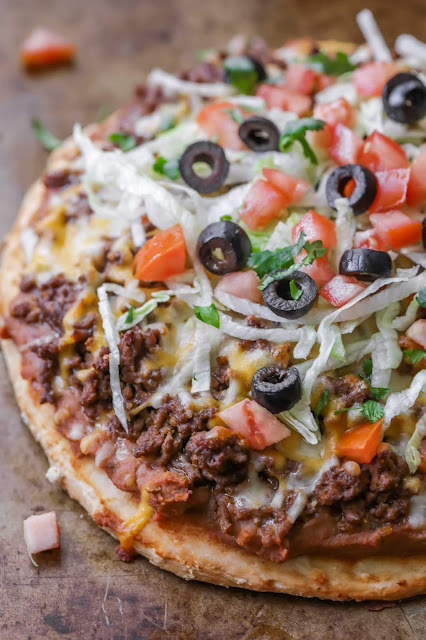 TACO PIZZA DELICIOUS