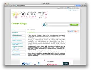 Web Celebra Málaga