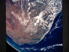 continent from space
