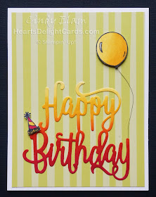 Heart's Delight Cards, Bird Banter, Happy Birthday, Stampin' Up!, Occasions 2018, Sale-A-Bration 2018, 