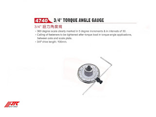 3/4" Torque Angle Gauge JTC-4740