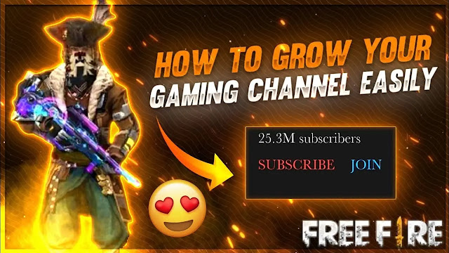How to grow Free Fire gaming channel for YouTube
