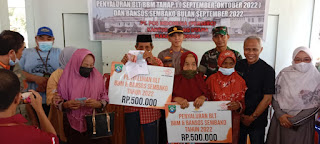 Launching Penyaluran BLT BBM Tahap Pertama Se Kecamatan Labakkang 