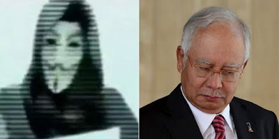 Anonymous Malaysia Akan Menyerang Situs Pemerintah dan Melakukan OP #NajibRazak Jika Tidak Mundur Dari JabatanNya