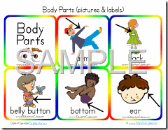 Body-Parts-pictures_labels