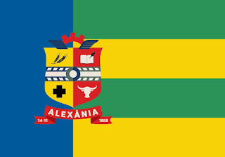 Bandeira de Alexânia GO