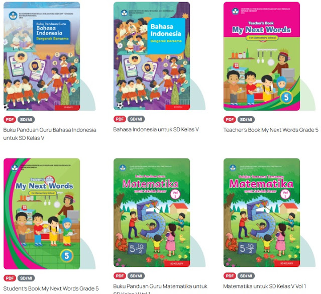 Download Lengkap Seluruh Buku PDF Kelas 5 SD MI Kurikulum Merdeka untuk Guru dan Siswa, Ada Buku IPAS