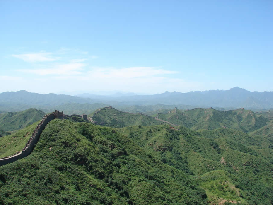 The Great Wall in China