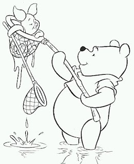 Dibujos de Winnie Pooh para Pintar, parte 5