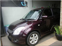 Dijual - Suzuki Swift ST burgundy red 2008