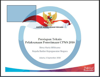 Persiapan Teknis Pelaksanaan Penerimaan CPNS 2018, https://bingkaiguru.blogspot.com