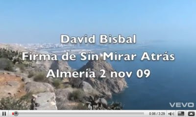 David Bisbal videocapítulo Almería
