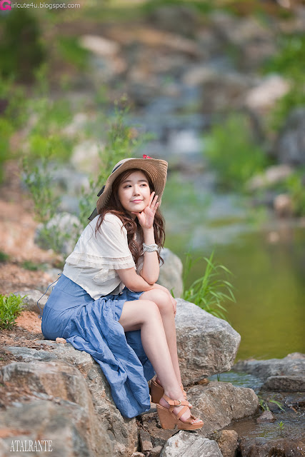 6 Jo Sang Hi - Beautiful Outdoor-very cute asian girl-girlcute4u.blogspot.com