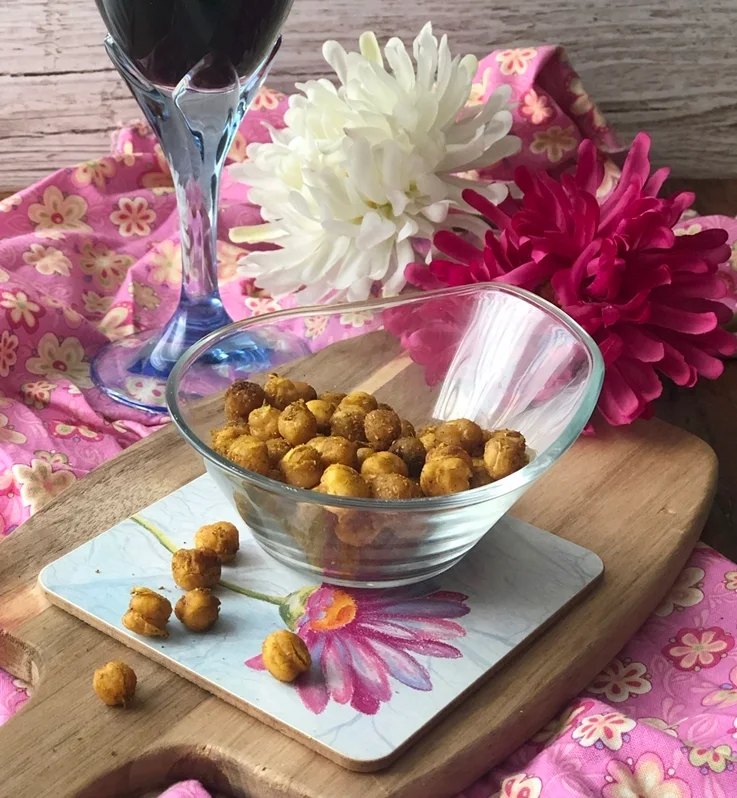 Aperitivo de garbanzos al curry