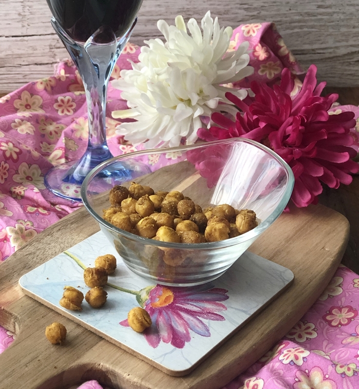 Aperitivo de garbanzos al curry