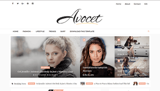 Avocet Blogger Template