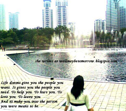 & I hope at this point/ youre on your way to where you want to end up