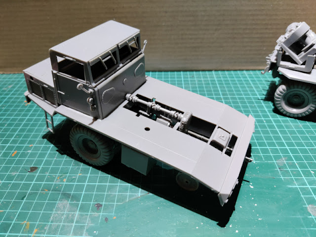 Almost finished vehicle from the front right