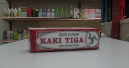 Ubat Merah Cap Kaki Tiga - Pijat Pau