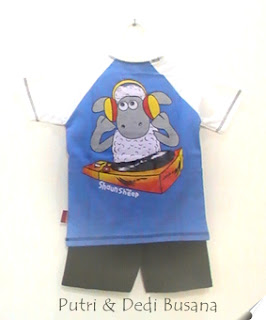 baju kartun shaun the sheep