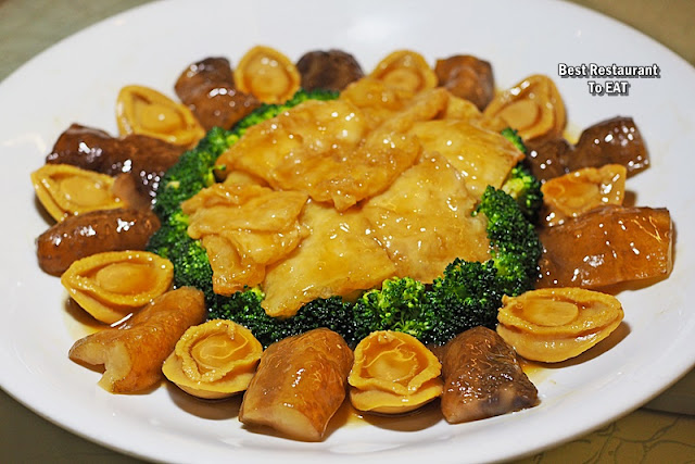 CHINESE NEW YEAR SET MENU 2020 - Braised Abalone With Sea Cucumber And Fish Maw