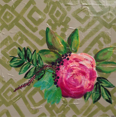 Lacey Craig | Rose | 24 x 24 | $240