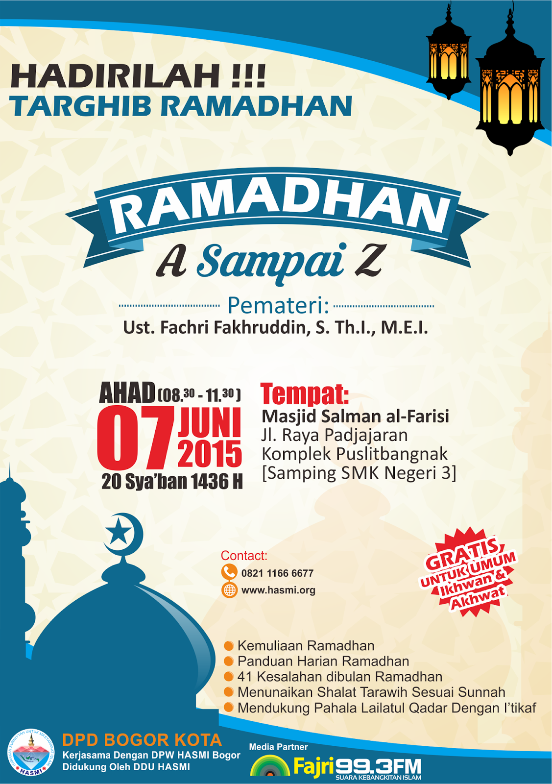 CONTOH BROSUR RAMADHAN CONTOH DESIGN GRATIS