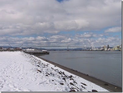 IMG_0633 Lewis & Clark Bridge in Longview, Washington from Rainier, Oregon on February 25, 2011