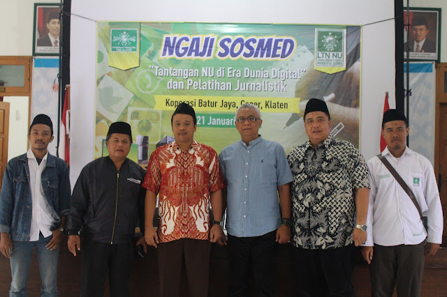 Ramaikan Sosmed LTN NU Klaten  Gelar Ngaji Sosmed