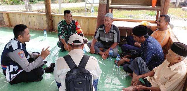 Polisi RW Polsek Nurussalam Polres Aceh Timur Siap Menyelesaikan Permasalahan di Masyarakat