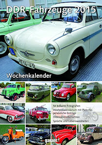 Wochenkalender - DDR Fahrzeuge 2015