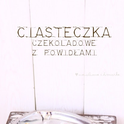 Ciasteczka czekoladowe z powidłami