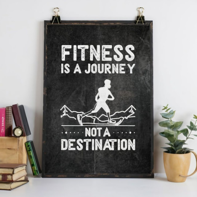 Fitness is a journey, not a destination.
