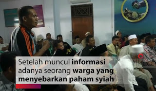 Video Warga Probolinggo Tolak Paham Syiah