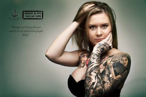 These Photos Prove That Beauty Is Not Only Ink Deep