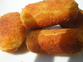 Receta de croqueta con jamon