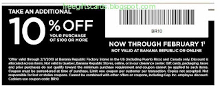 Free Printable Banana Republic Coupons