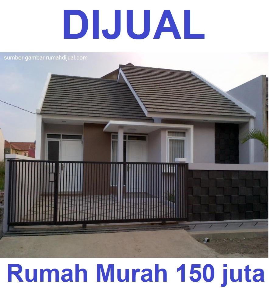 Rumah Minimalis Harga 150 Juta Huniankini