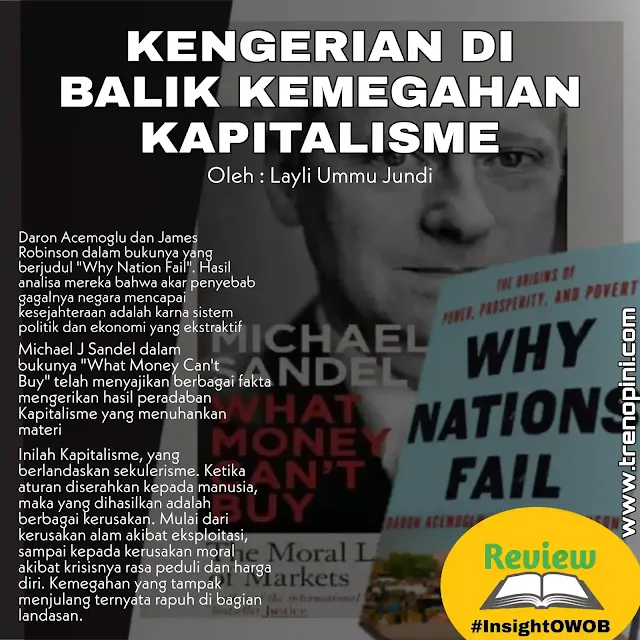 Jika ditanya negara mana saat ini yang berhasil mencapai kemakmuran? Siapapun akan langsung menjawab negara Amerika dan Eropa. Fakta yang terlihat memang demikian, Kapitalisme dengan landasan kebebasan ekonominya telah mampu menciptakan kemakmuran yang ditandai dengan pesatnya pembangunan, kemajuan teknologi, dan tingginya pendapatan setiap warganya.