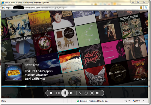 Silverlight Music Player