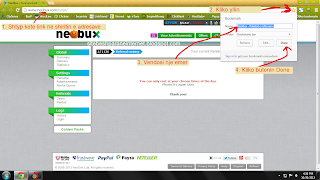Si ti besh bookmark linkut te Neobux ne Google Chrome